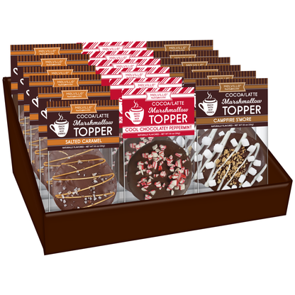 Chocolatey-Dipped Marshmallow Toppers - Assorted