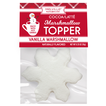 Snowflake Marshmallow Toppers