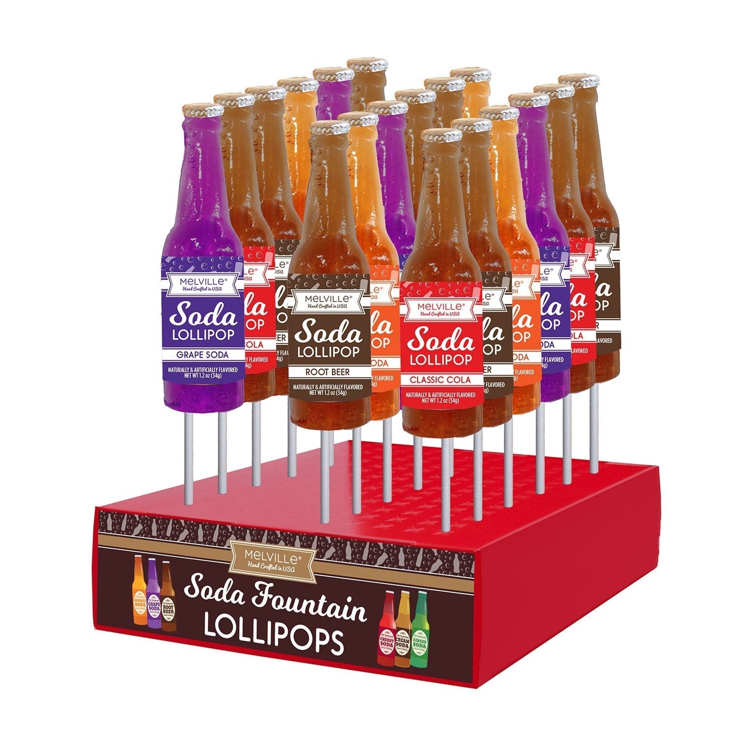 Soda Pop Lollipops