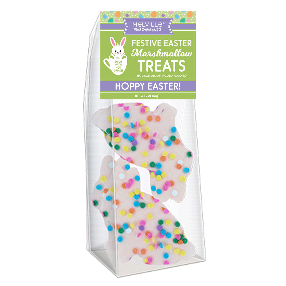 Pastel Confetti Bunny Marshmallow Toppers