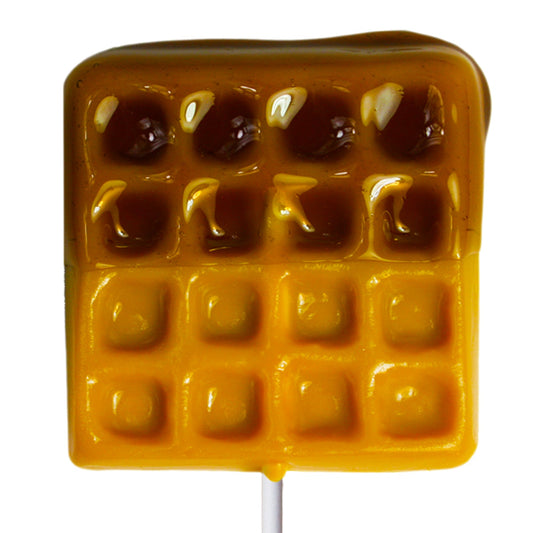 Waffles 'n Syrup Lollipops
