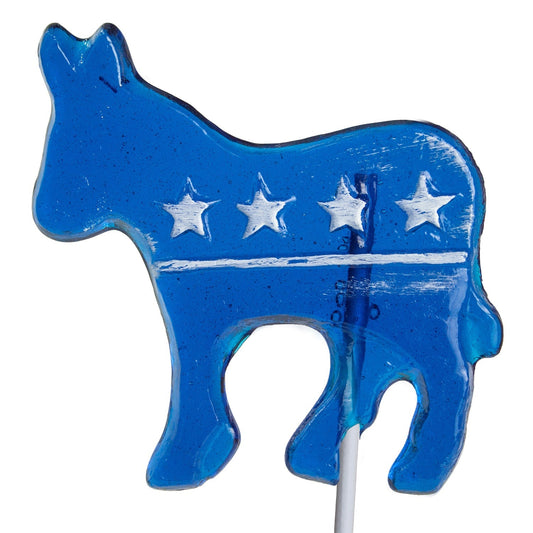Political Donkey Lollipops