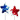 Patriotic Swirl Star Lollipops - Assorted